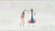 Naruto and Minato as seen in the Naruto anime (Image via Studio Pierrot)